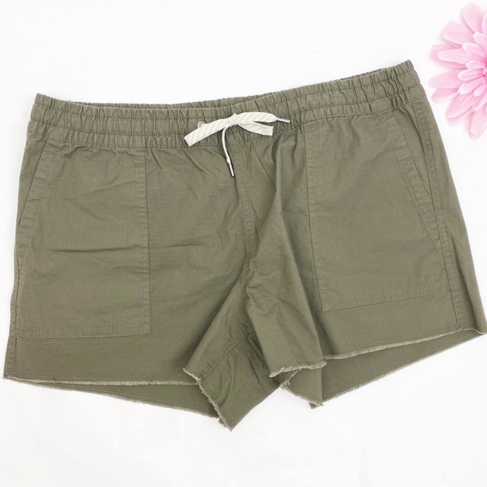 Vuori Vintage Ripstop High Rise Shorts: Dark Oregano